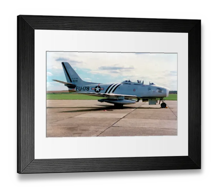 Framed Print : North American F-86A Sabre G-SABR / 48-178 Framed Print : North American F-86A Sabre G-SABR / 48-178