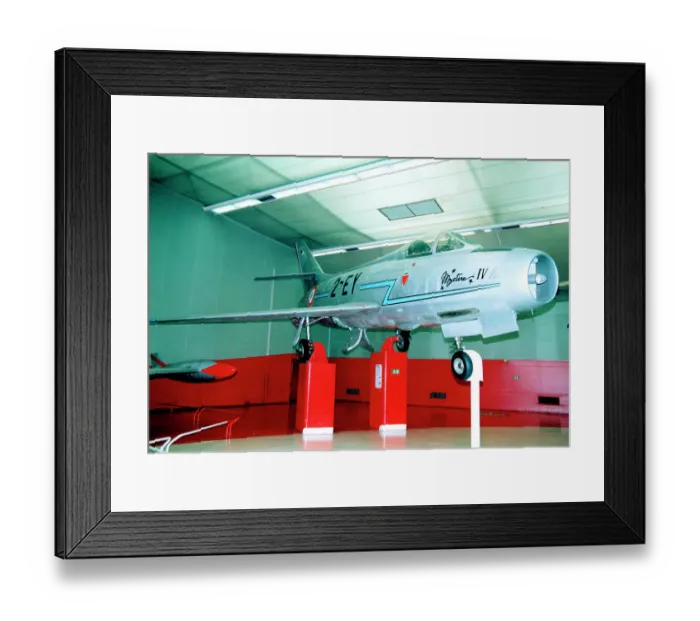 Framed Print : Dassault MD.454 Mystere IVA 105 / 2-EY Framed Print : Dassault MD.454 Mystere IVA 105 / 2-EY