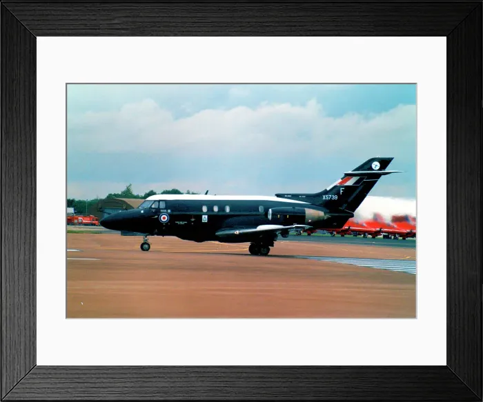 Framed Print : Hawker Siddeley Dominie T.1 XS739  /  F