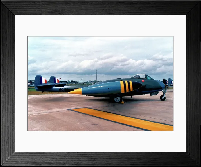 Framed Print : de Havilland DH.112 Venom FB.50 G-VENM / WK436 Framed Print : de Havilland DH.112 Venom FB.50 G-VENM / WK436
