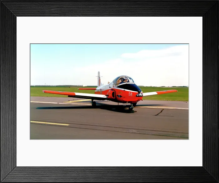 Framed Print : BAC Jet Provost T.5 XW430 / 58 Framed Print : BAC Jet Provost T.5 XW430 / 58