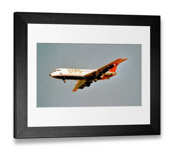 Framed Print : BAC 1-11 Srs.479FU ZE432 Framed Print : BAC 1-11 Srs.479FU ZE432