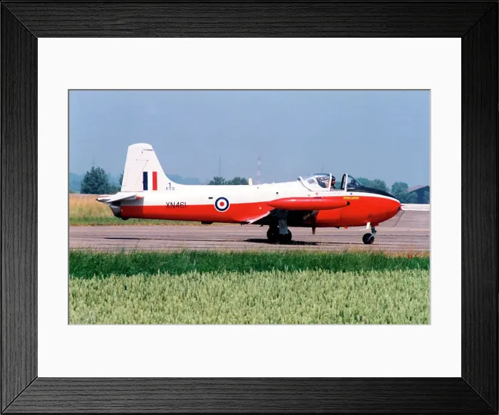 Framed Print : Hunting-Percival P.84 Jet Provost T.3A G-BVBE / XN461 Framed Print : Hunting-Percival P.84 Jet Provost T.3A G-BVBE / XN461