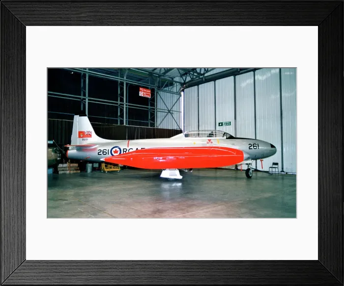 Framed Print : Canadair CT-133AN Silver Star 3 G-TBRD / 21261 Framed Print : Canadair CT-133AN Silver Star 3 G-TBRD / 21261