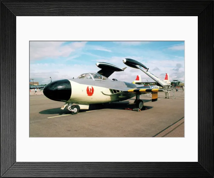 Framed Print : de Havilland DH.112 Sea Venom F.A.W.21 WW138 Framed Print : de Havilland DH.112 Sea Venom F.A.W.21 WW138