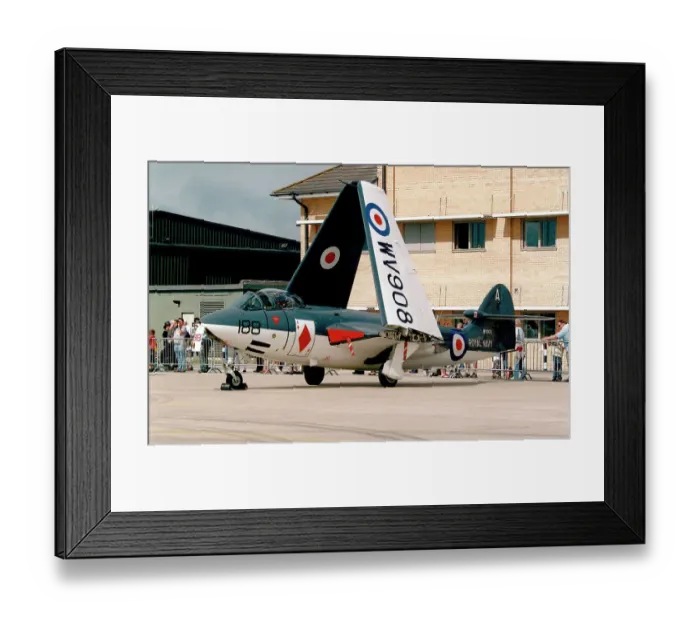 Framed Print : Hawker Sea Hawk FGA.6 WV908