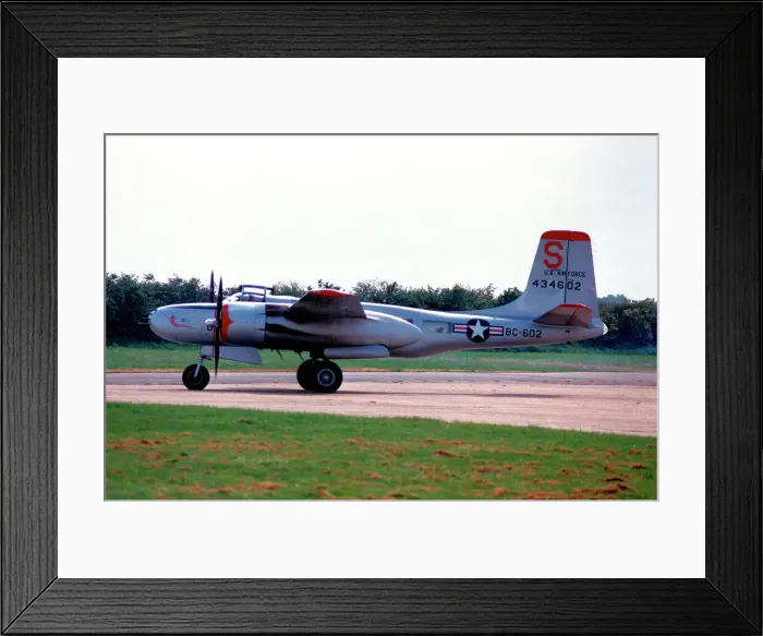 Framed Print : Douglas A-26B Invader N167B Sugarland Express Framed Print : Douglas A-26B Invader N167B Sugarland Express