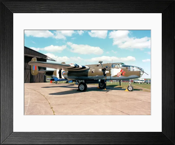 Framed Print : North American B-25D Mitchell N88972 Framed Print : North American B-25D Mitchell N88972
