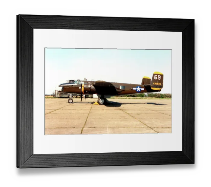 Framed Print : North American VB-25N Mitchell N1042B