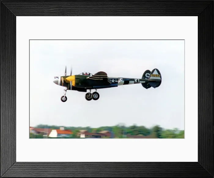 Framed Print : Lockheed P-38J Lightning N3145X Framed Print : Lockheed P-38J Lightning N3145X