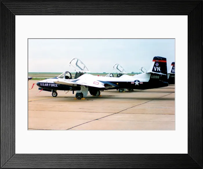 Framed Print : Cessna T-37B 60-0098 Framed Print : Cessna T-37B 60-0098