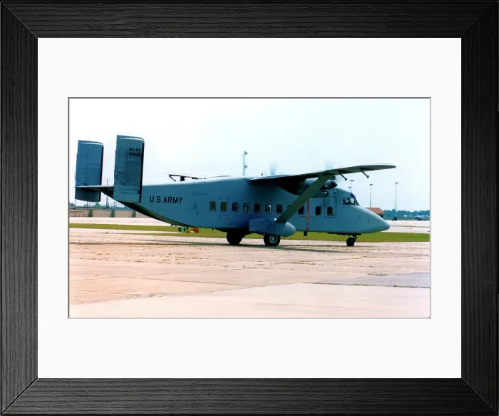 Framed Print : United States Army - Short C-23B Sherpa 88-1865 Framed Print : United States Army - Short C-23B Sherpa 88-1865