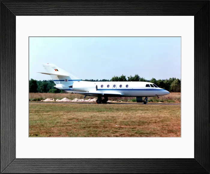Framed Print : Dassault Falcon 20 CM-01 Framed Print : Dassault Falcon 20 CM-01