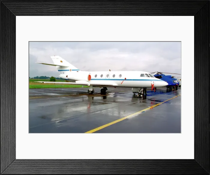 Framed Print : Dassault Falcon 20 CM-02 Framed Print : Dassault Falcon 20 CM-02