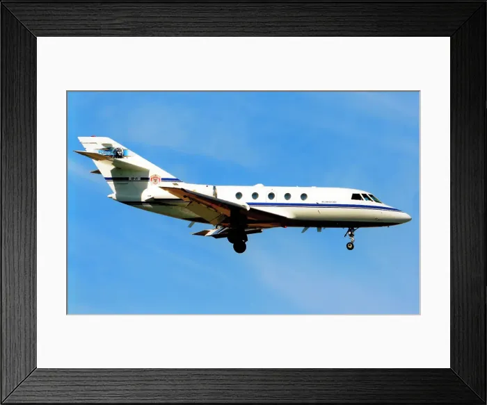 Framed Print : Dassault Falcon 20 CM-01 Framed Print : Dassault Falcon 20 CM-01