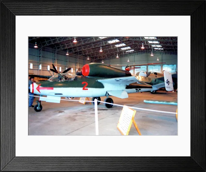 Framed Print : Heinkel He.162A-2 Salamander 8472M Framed Print : Heinkel He.162A-2 Salamander 8472M