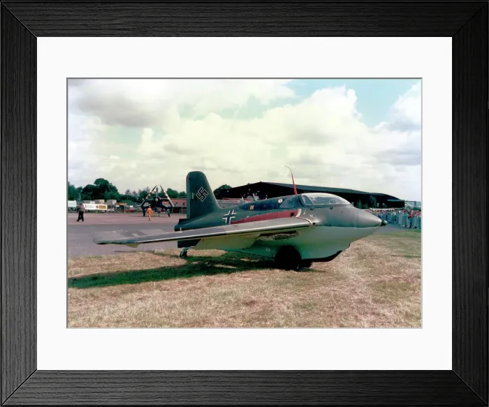 Framed Print : Messerschmitt Me 163B 8480M Framed Print : Messerschmitt Me 163B 8480M