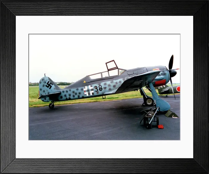 Framed Print : Focke-Wulf Fw.190F-8 / U1 8470M Framed Print : Focke-Wulf Fw.190F-8 / U1 8470M