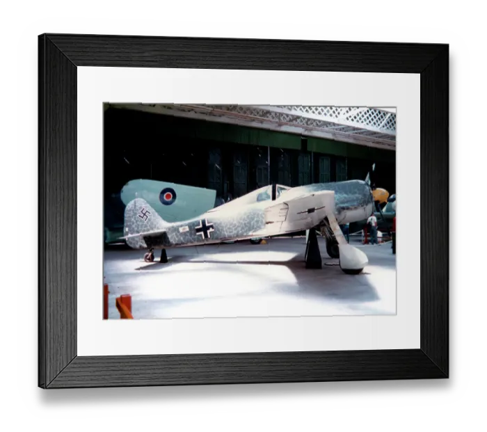 Framed Print : Focke-Wulf Fw 190A-6 / R-8 9211M Framed Print : Focke-Wulf Fw 190A-6 / R-8 9211M