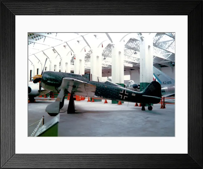 Framed Print : Focke-Wulf Fw 190A-6 / R-8 9211M Framed Print : Focke-Wulf Fw 190A-6 / R-8 9211M