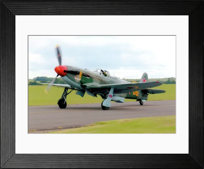Framed Print : Yakovlev Yak-9U-M HB-RYA Framed Print : Yakovlev Yak-9U-M HB-RYA