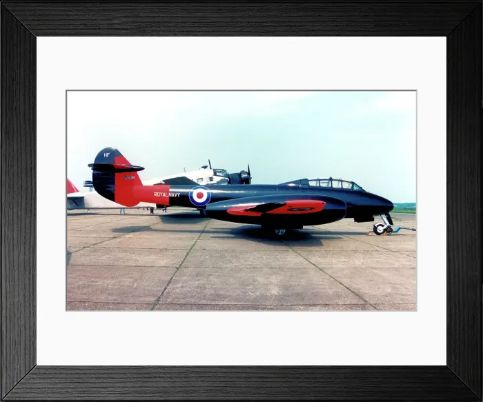 Framed Print : Gloster Meteor T.7 G-JETM Framed Print : Gloster Meteor T.7 G-JETM