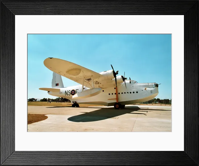 Framed Print : Short S.25 Sunderland V ML796 / NS-F Framed Print : Short S.25 Sunderland V ML796 / NS-F