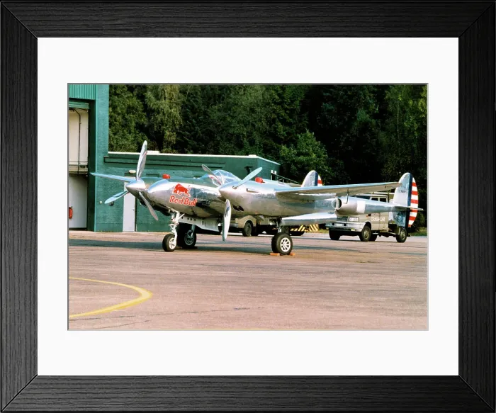 Framed Print : Lockheed P-38L Lightning N25Y Framed Print : Lockheed P-38L Lightning N25Y
