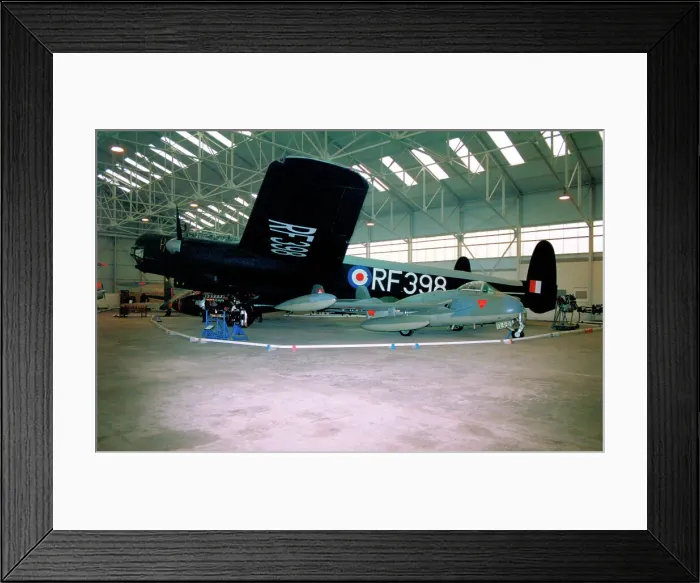 Framed Print : Avro Lincoln B.2 8376M / RF398 Framed Print : Avro Lincoln B.2 8376M / RF398