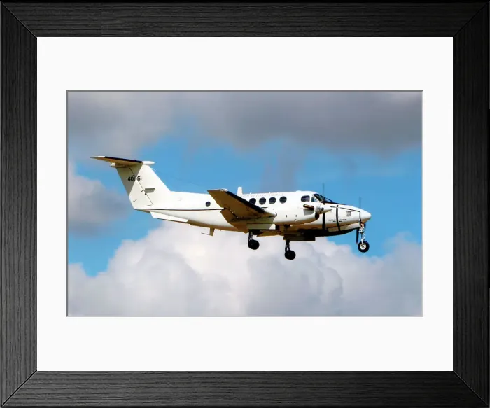 Framed Print : Beech C-12F Huron 84-00161 Framed Print : Beech C-12F Huron 84-00161