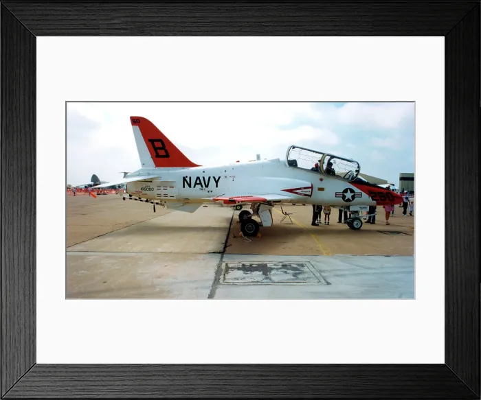 Framed Print : McDonnell Douglas / British Aerospace T-45A Goshawk 165060 Framed Print : McDonnell Douglas / British Aerospace T-45A Goshawk 165060