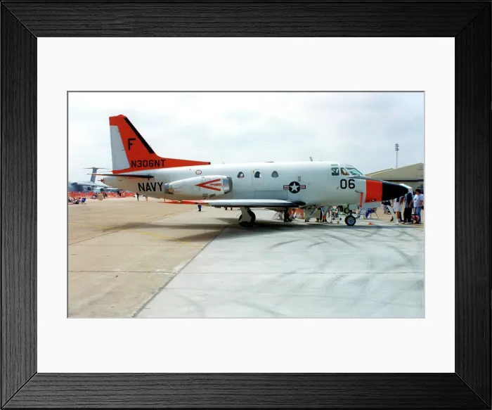 Framed Print : North American NA-265-40 Sabreliner N306NT Framed Print : North American NA-265-40 Sabreliner N306NT