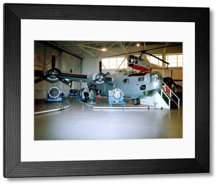 Framed Print : Consolidated B-24L Liberator HE807 / KN751 Framed Print : Consolidated B-24L Liberator HE807 / KN751