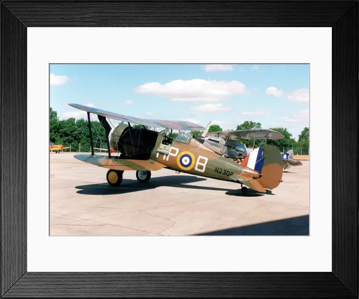 Framed Print : Gloster Gladiator I G-AMRK / N2308 Framed Print : Gloster Gladiator I G-AMRK / N2308