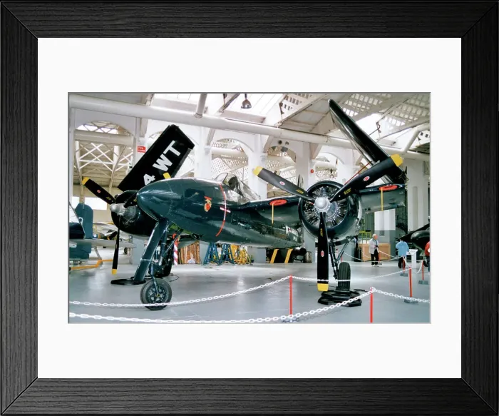 Framed Print : Grumman F7F-3P Tigercat G-RUMT / 80425 Framed Print : Grumman F7F-3P Tigercat G-RUMT / 80425