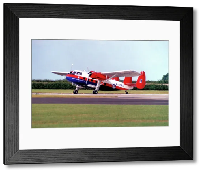 Framed Print : Scottish Aviation Twin Pioneer 3 G-APRS Framed Print : Scottish Aviation Twin Pioneer 3 G-APRS
