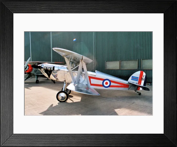 Framed Print : Isaacs Fury II G-BZNW / K2048 Framed Print : Isaacs Fury II G-BZNW / K2048