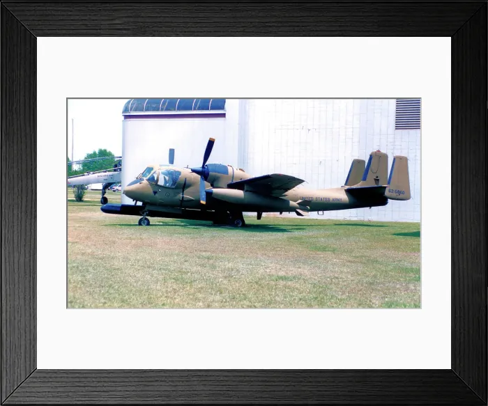 Framed Print : Grumman OV-1D Mohawk 62-5860 Framed Print : Grumman OV-1D Mohawk 62-5860