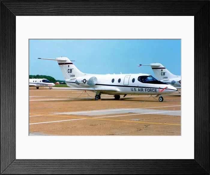 Framed Print : Beech T-1A Jayhawk 90-0408
