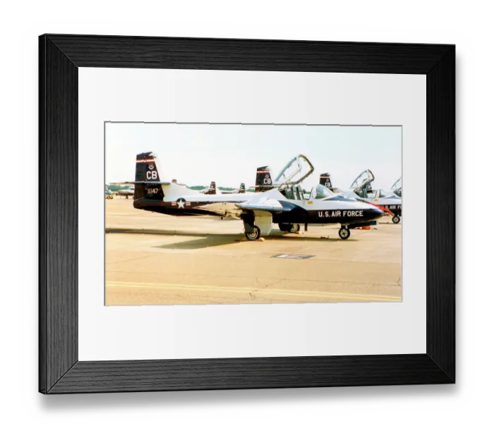 Framed Print : Cessna T-37B 60-0147 Framed Print : Cessna T-37B 60-0147