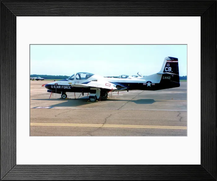 Framed Print : Cessna T-37B 64-13442 Framed Print : Cessna T-37B 64-13442