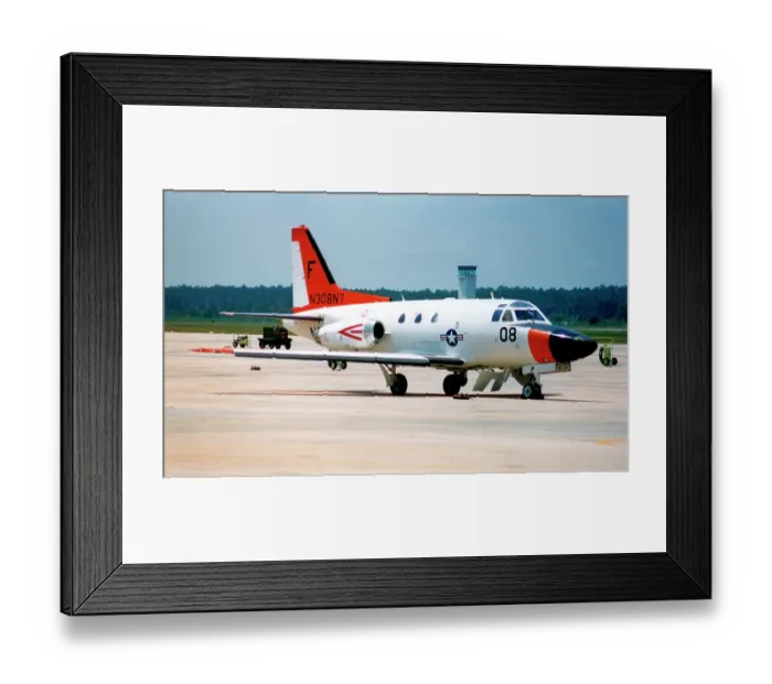 Framed Print : North American NA-265-40 Sabreliner N308NT Framed Print : North American NA-265-40 Sabreliner N308NT