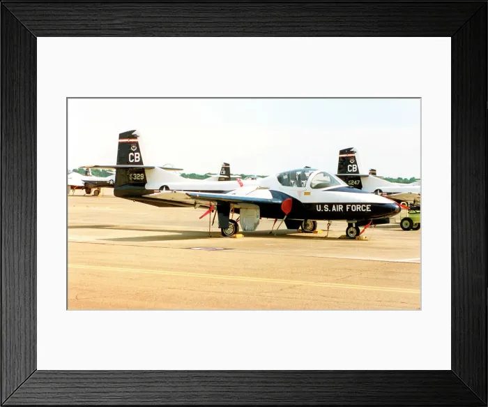 Framed Print : Cessna T-37B 57-2329 Framed Print : Cessna T-37B 57-2329