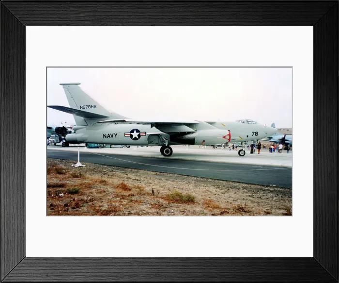 Framed Print : Douglas NRA-3B Skywarrior N578HA Framed Print : Douglas NRA-3B Skywarrior N578HA