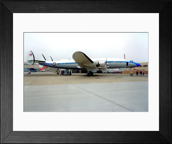 Framed Print : Lockheed C-121C Super Constellation N73544 Framed Print : Lockheed C-121C Super Constellation N73544