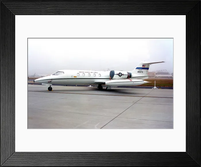 Framed Print : Gates Learjet C-21A 84-0073 Framed Print : Gates Learjet C-21A 84-0073