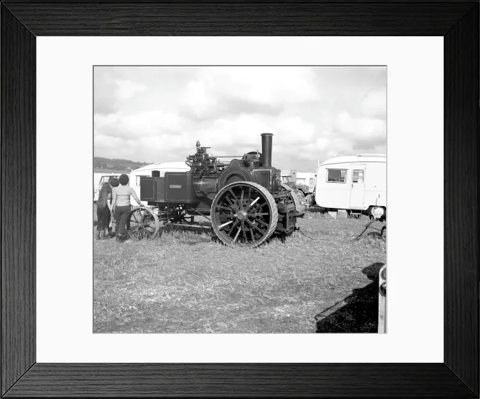 Framed Print : Garrett Ploughing Tractor 33180, The Joker Framed Print : Garrett Ploughing Tractor 33180, The Joker