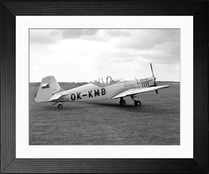 Framed Print : Zlin Z.226A Akrobat OK-KMB Framed Print : Zlin Z.226A Akrobat OK-KMB