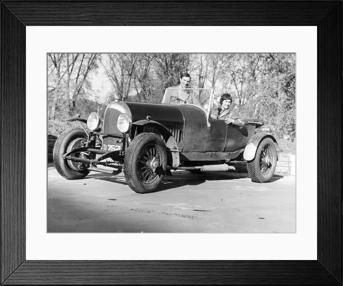 Framed Print : Bentley Racer XU 7521 Framed Print : Bentley Racer XU 7521