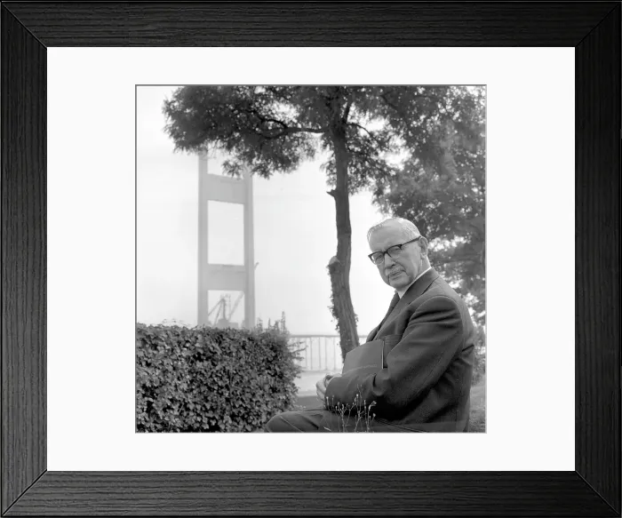 Framed Print : Building the Severn Bridge Framed Print : Building the Severn Bridge